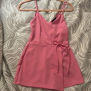 Pink classy dress/romper